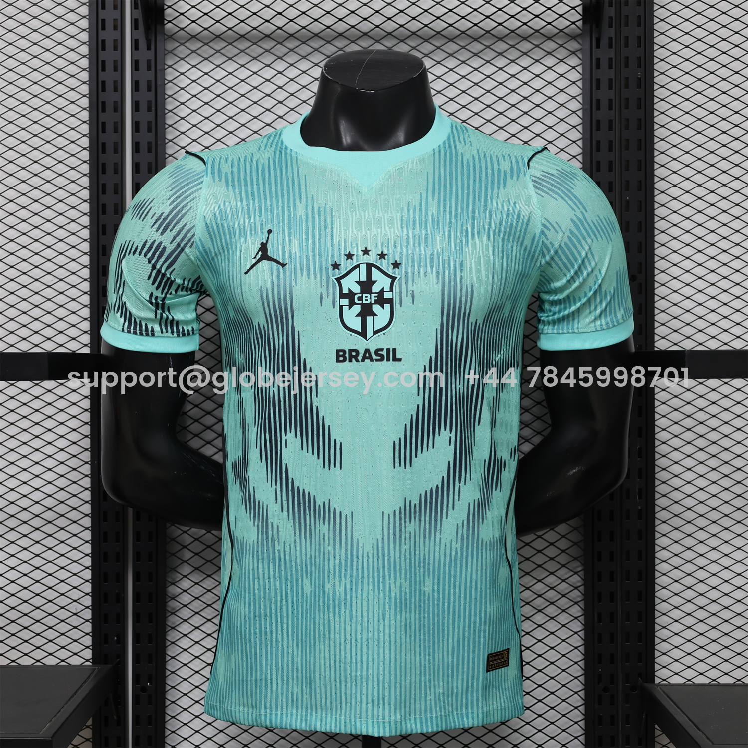Brazil 2026 Mint Green Goalkeeper Jersey - Player Version