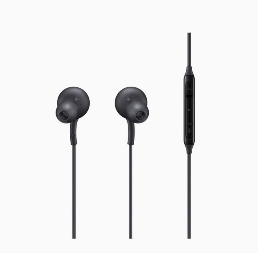 Ergonomic Wired Earbuds with In-line Mic
