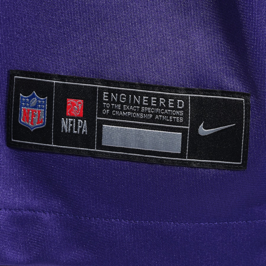 Men's Minnesota Vikings Purple Custom Game Jersey