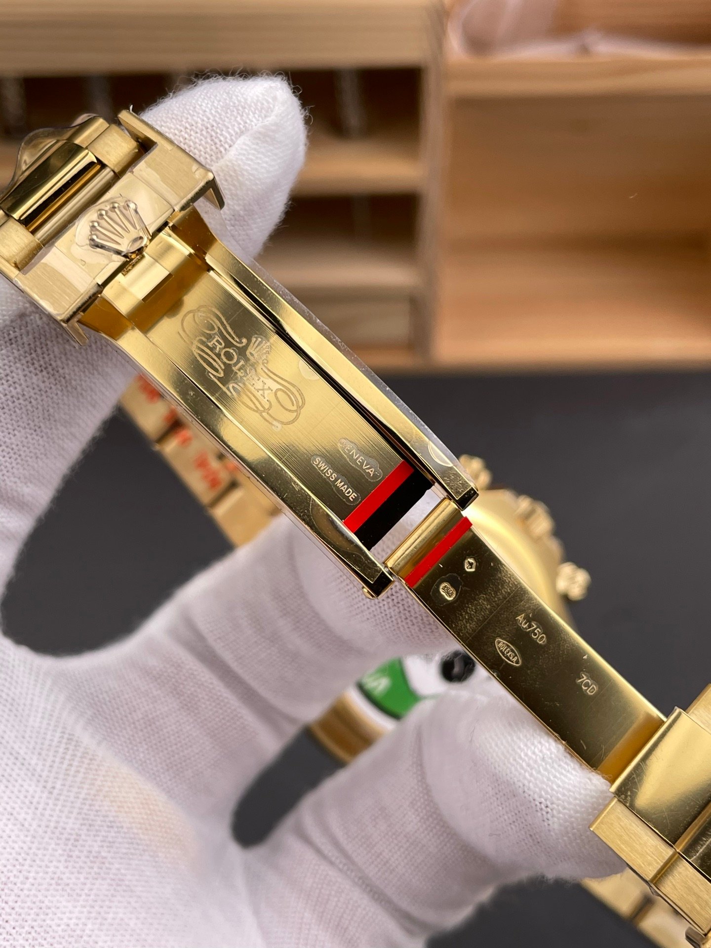 Rolex Daytona Full Gold Baguette Diamond