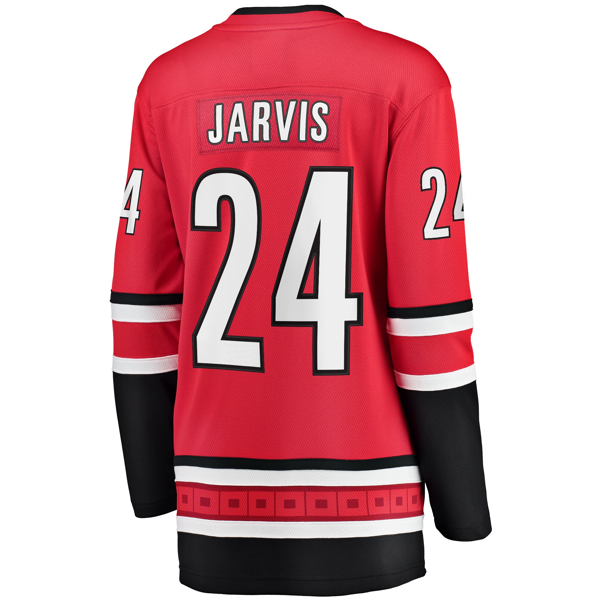 Seth Jarvis Carolina Hurricanes Fanatics Women’s Alternate Breakaway   Jersey – Red