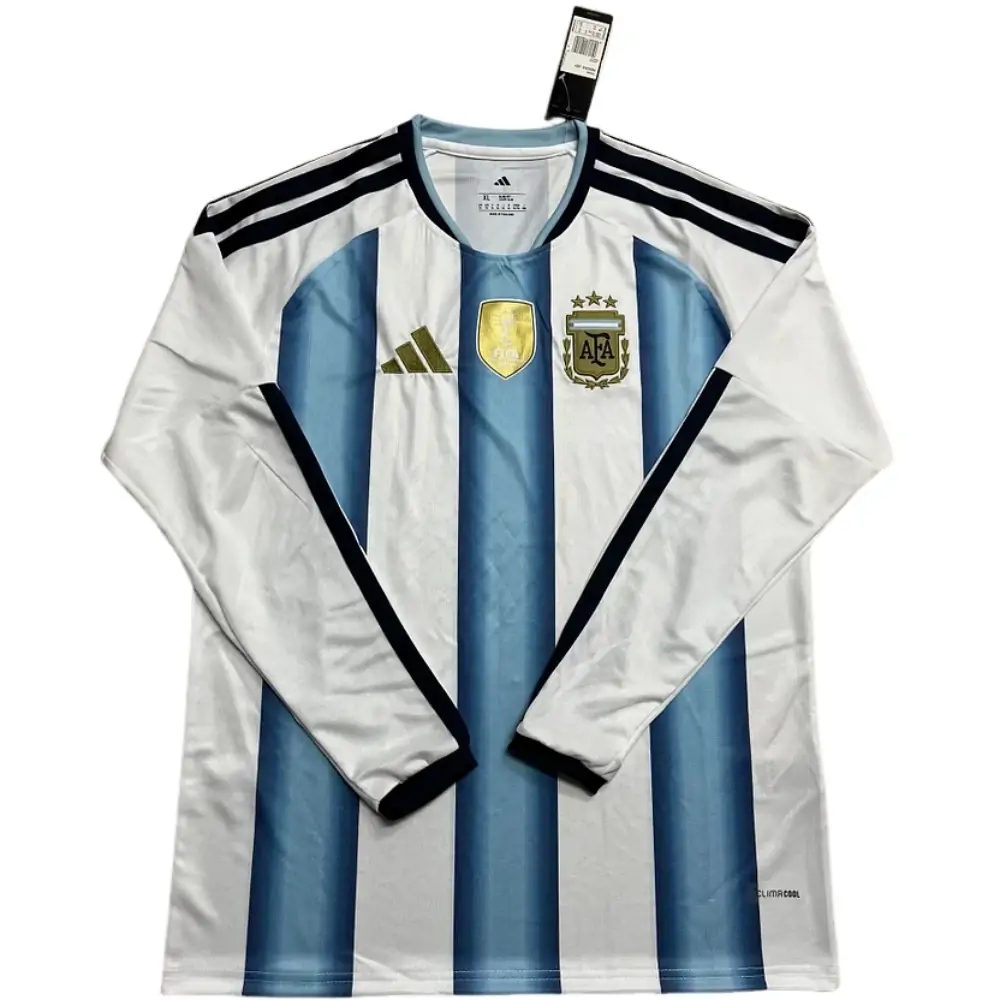 2026 World Cup Argentina Home Kit - Long Sleeve Fans Edition