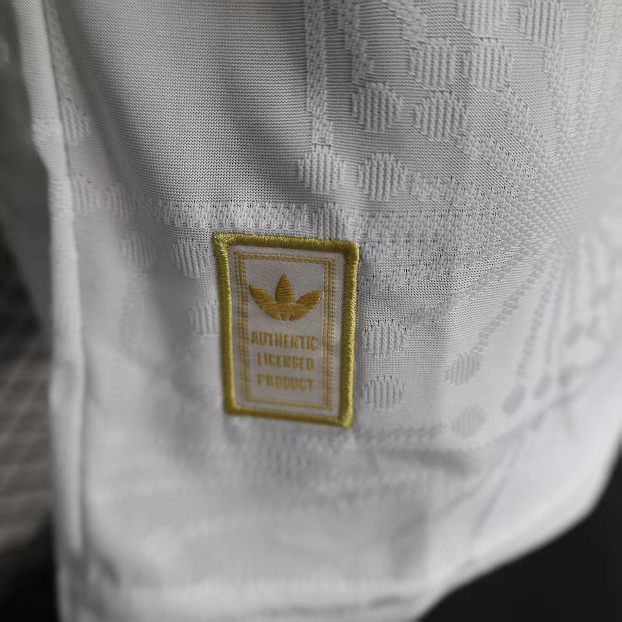 2025-26 Mexico White and Gold Long Sleeve Jersey - Player Edition