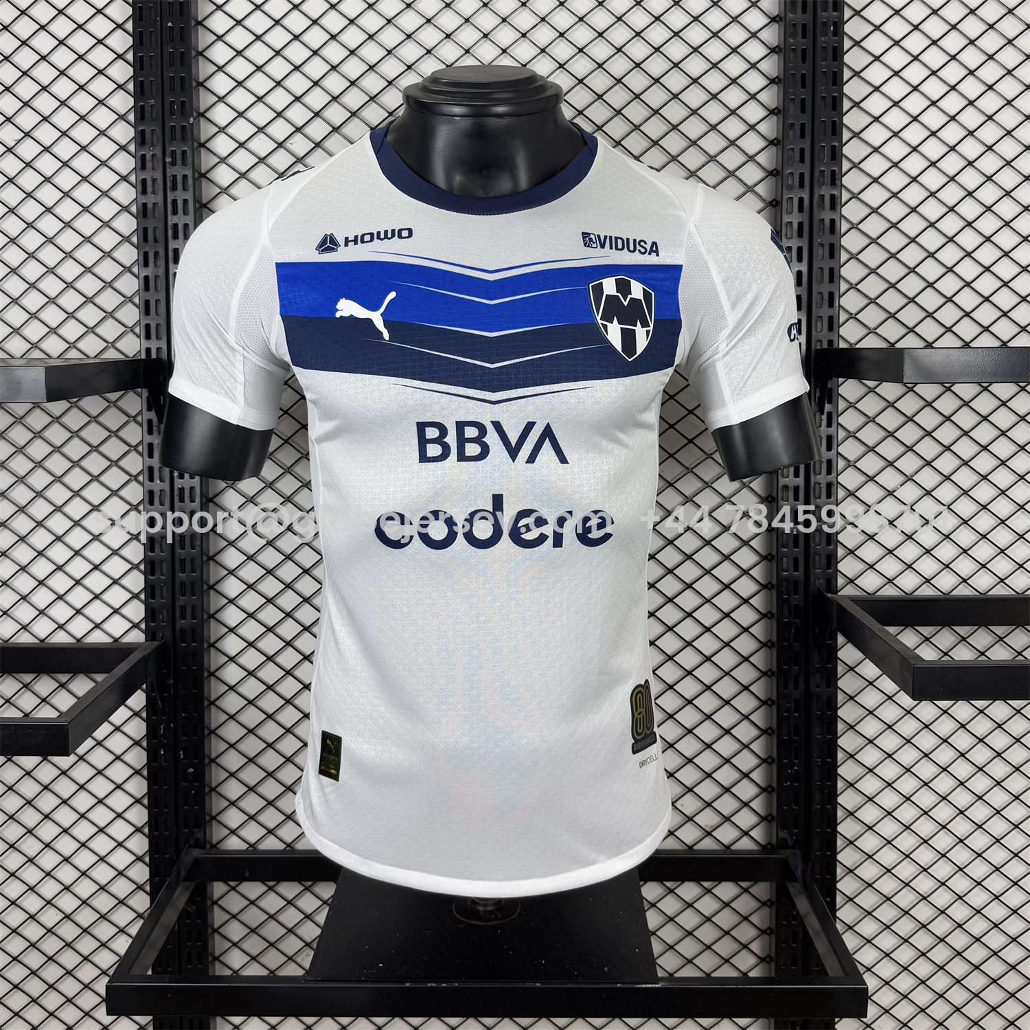 Rayados Monterrey 25-26 Away White Jersey - Player Version