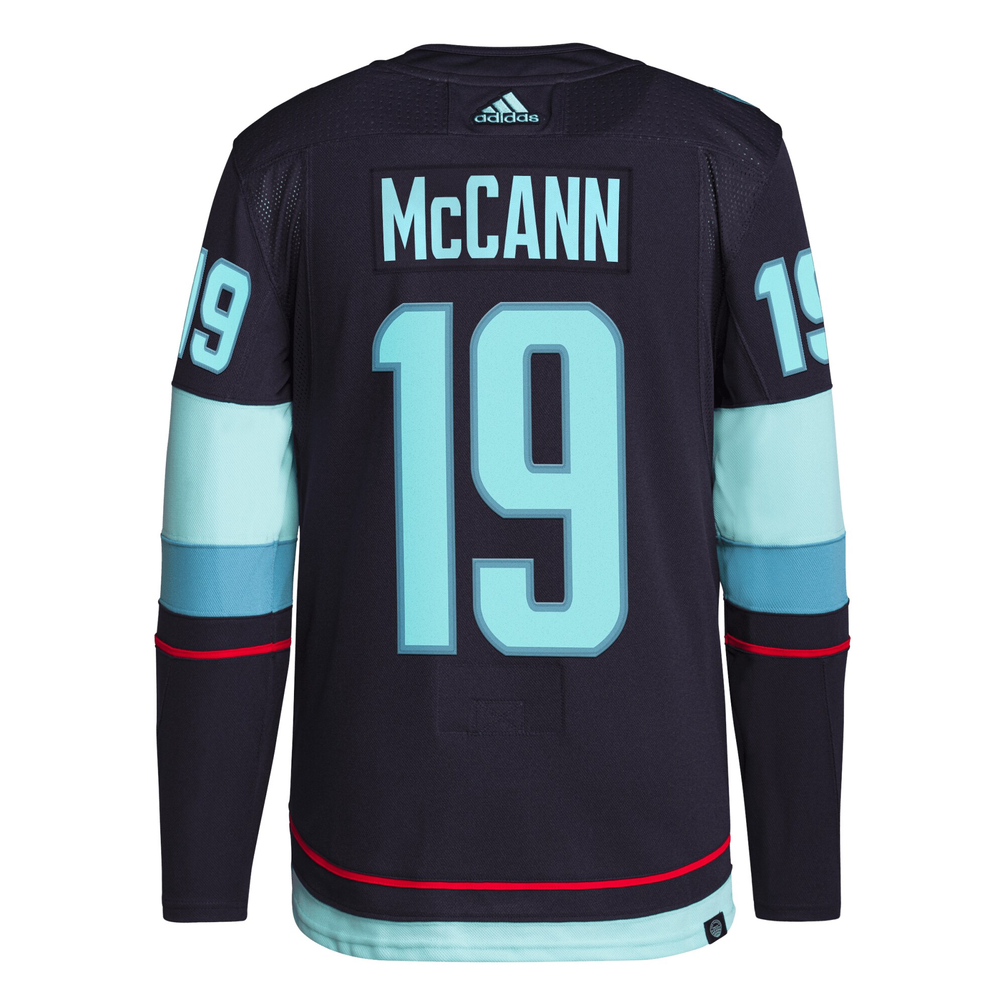 Jared McCann Seattle Kraken  Home  Primegreen   Jersey – Deep Sea Blue
