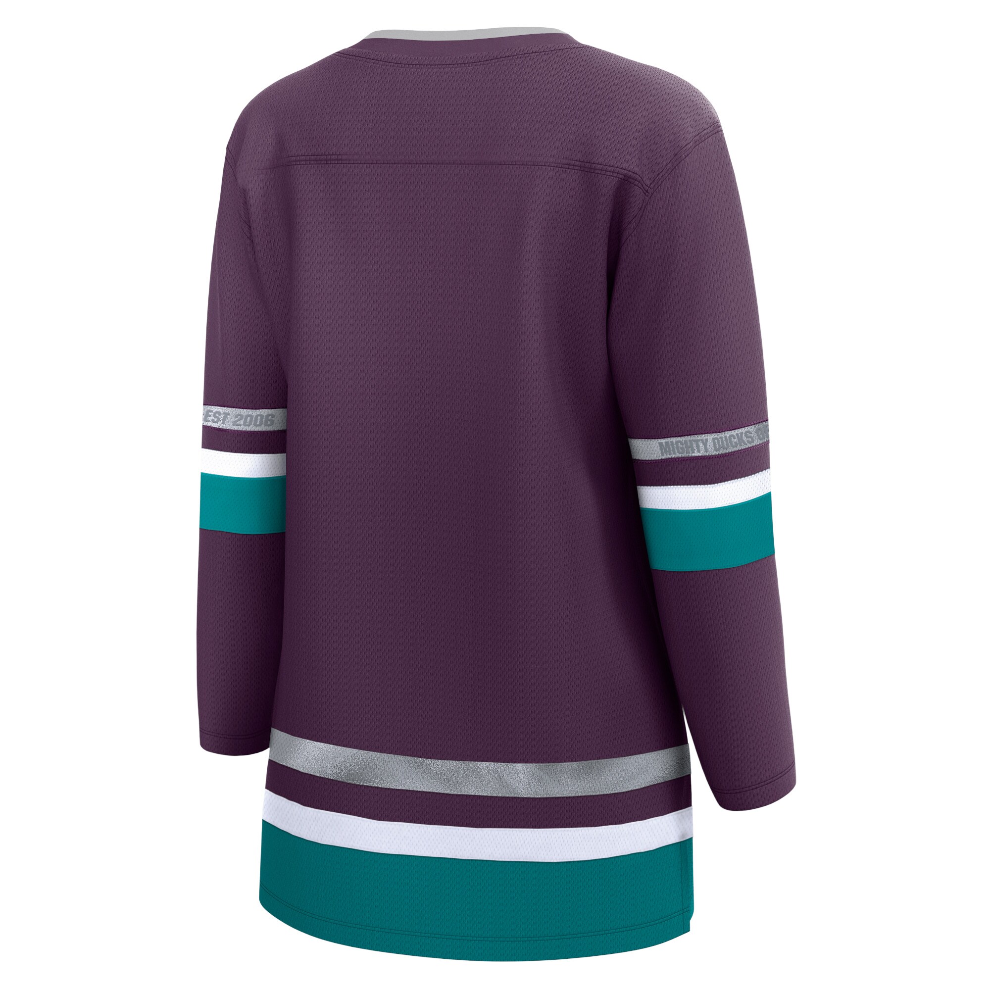 Anaheim Ducks Fanatics Women’s 30th Anniversary Premier Breakaway JerseyÂ â€“ Purple