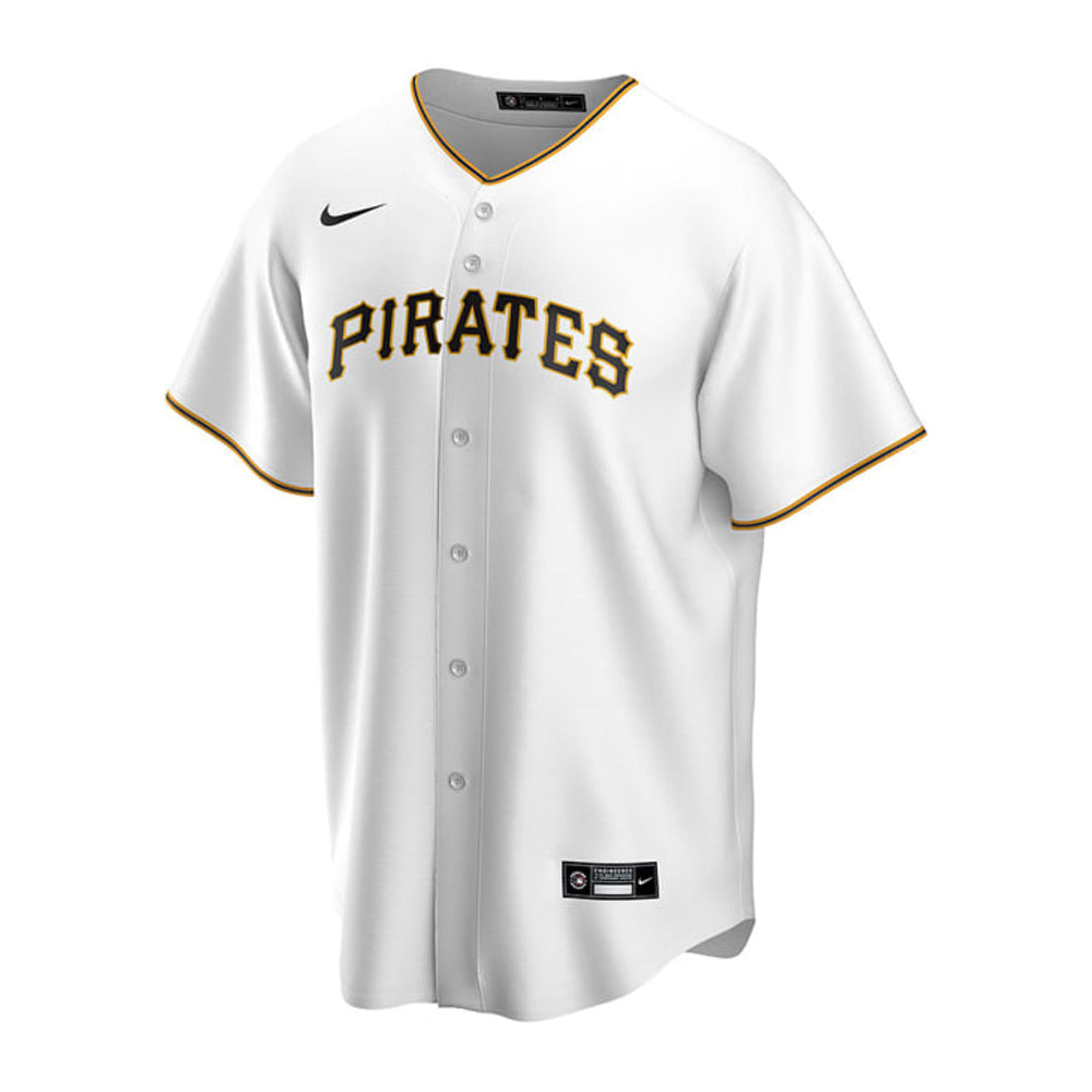 Men's Pittsburgh Pirates Oneil Cruz Cool Base Replica Home Jersey - White