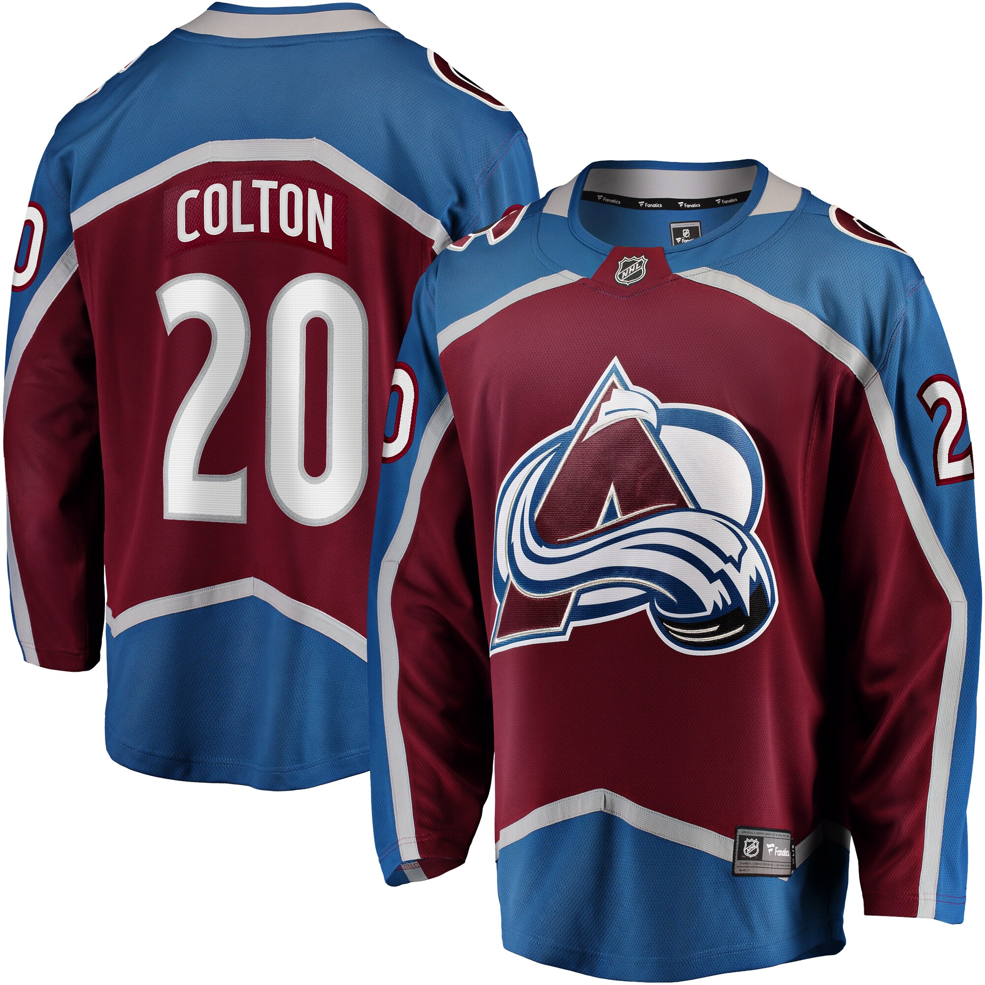 Ross Colton Colorado Avalanche Fanatics Home Breakaway Jersey – Maroon