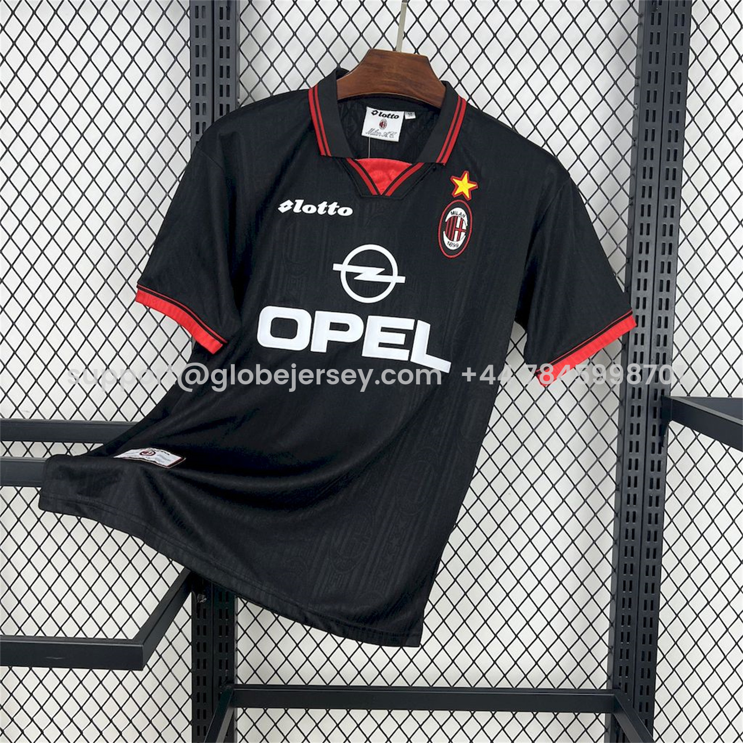 Retro AC Milan 1997-98 Fourth Jersey