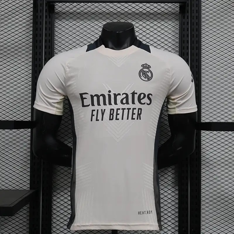 2024/2025 Player Version Real Madrid pre-match training Football Shirt 1:1 Thai Quality