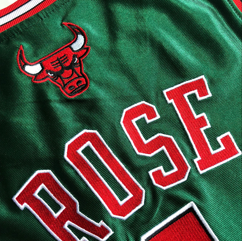 Derrick Rose Chicago Bulls Green 1 MN