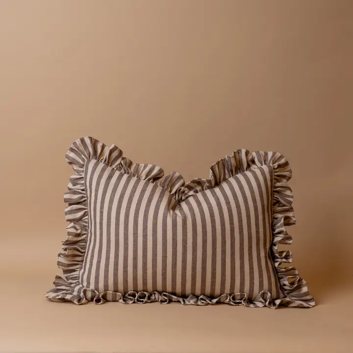 Hudson Ruffle Pillow Cover