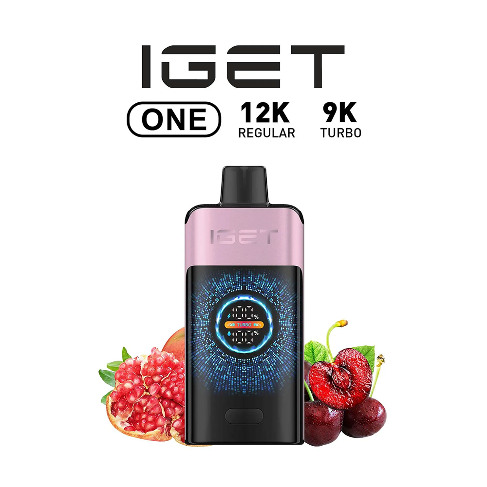 IGET ONE 12000 Puffs - Cherry Pomegranate