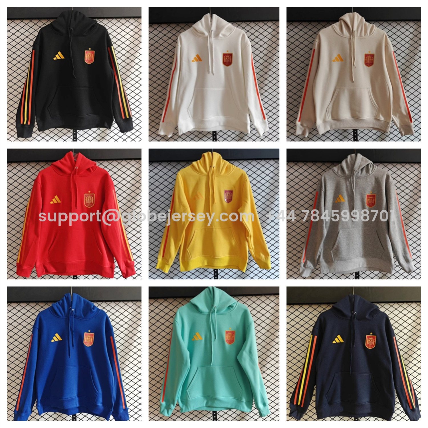 Spain 2026 Home Unisex Pullover Hoodie