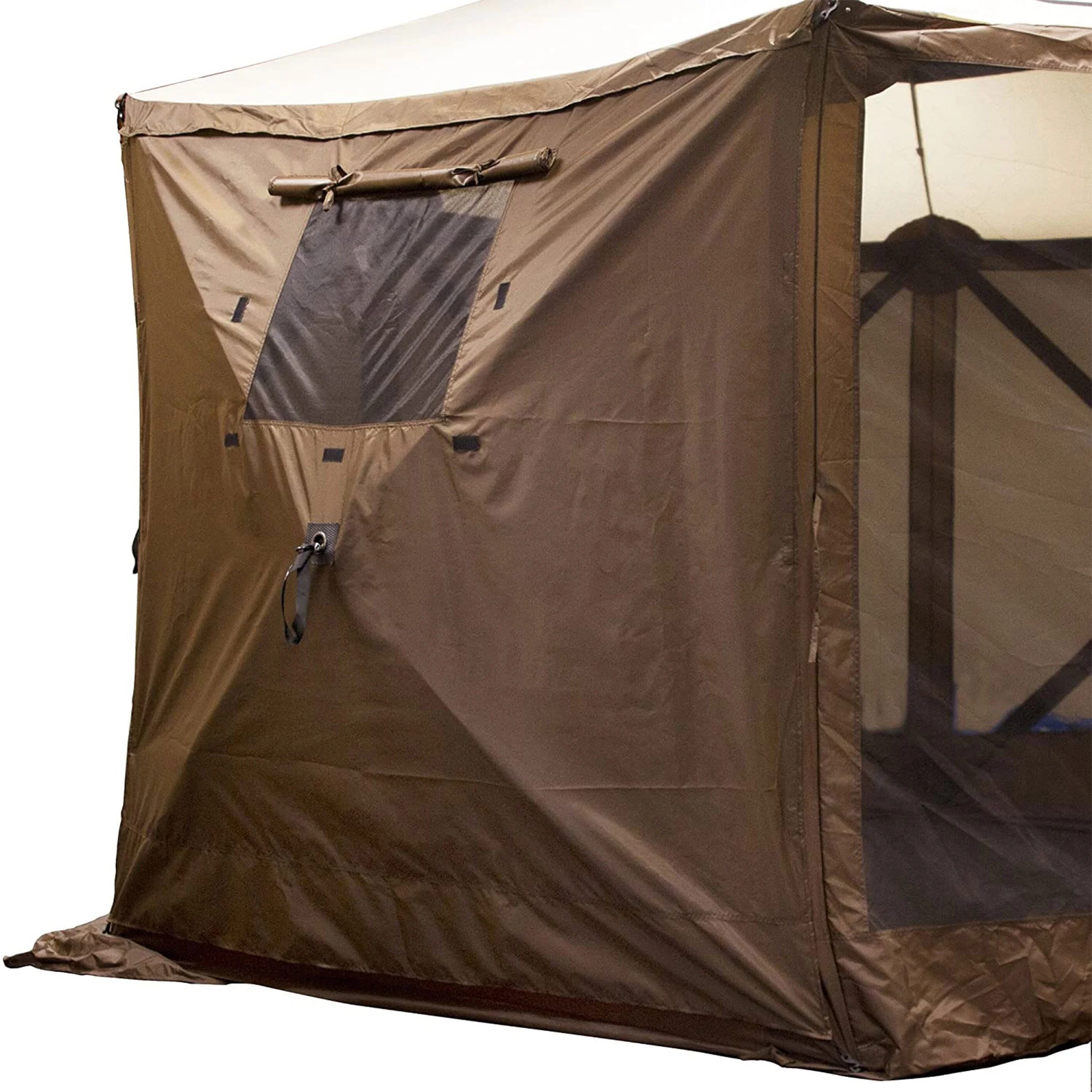 Clam Quick-Set Screen Tent Wind & Sun Panel, Accessory Only, Brown (6 Pack)