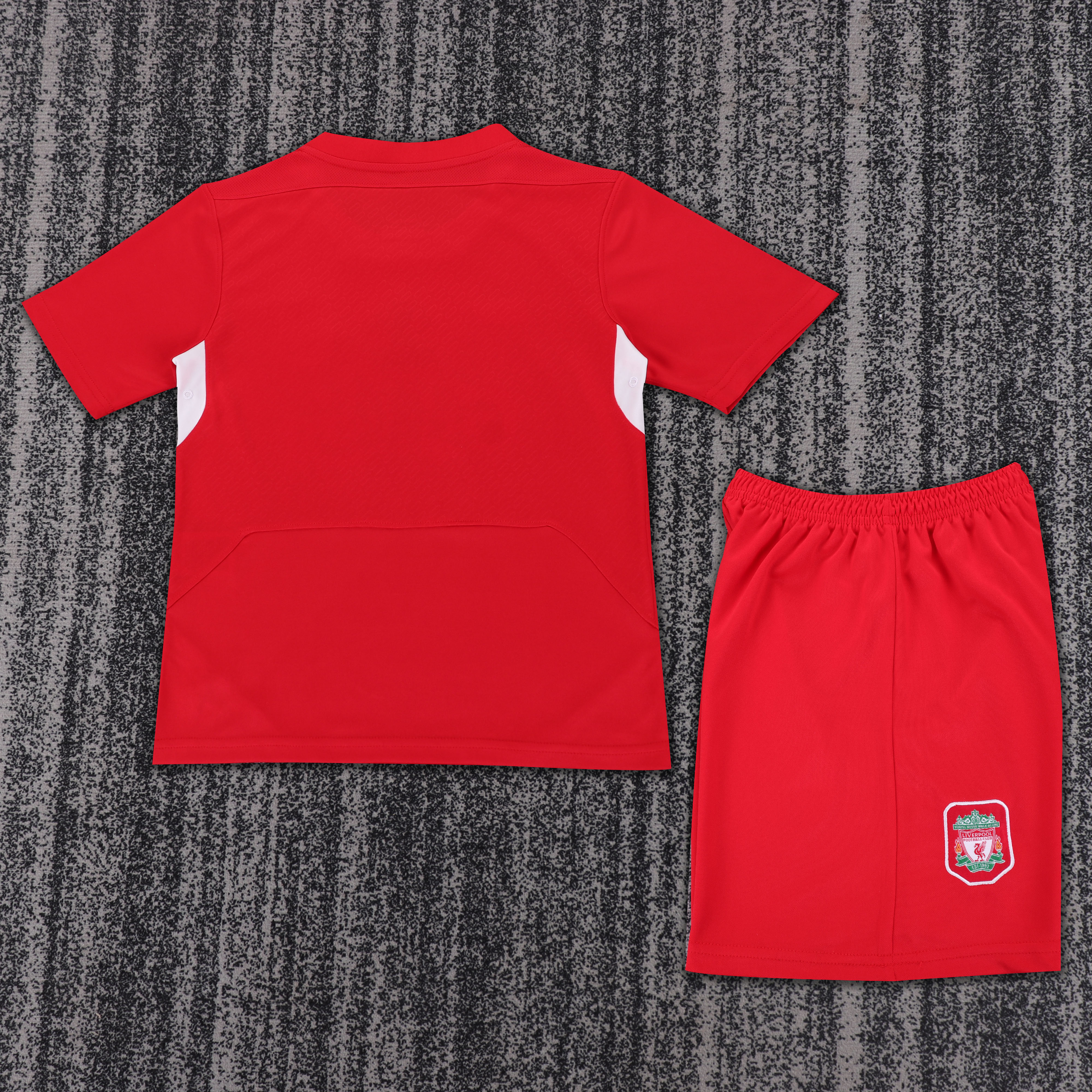 2004-05 Liverpool Home Retro Children's Jersey Set - Fans Edition