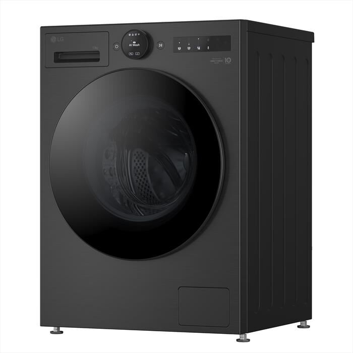 LG - Lavatrice AI DD F4X7013TBB 13 Kg Classe A-Matte Black