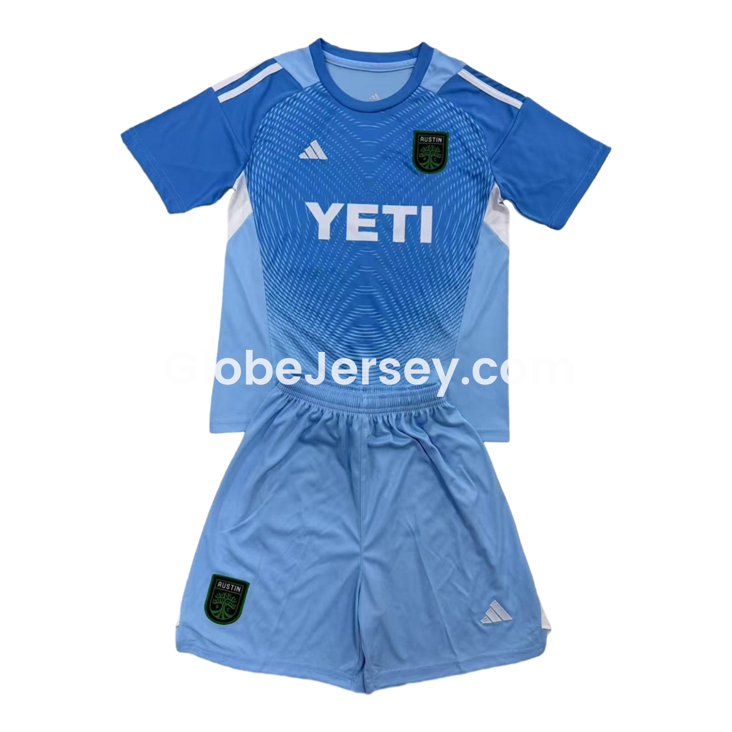 Austin 25-26 Blue Goalkeeper Kids Kit