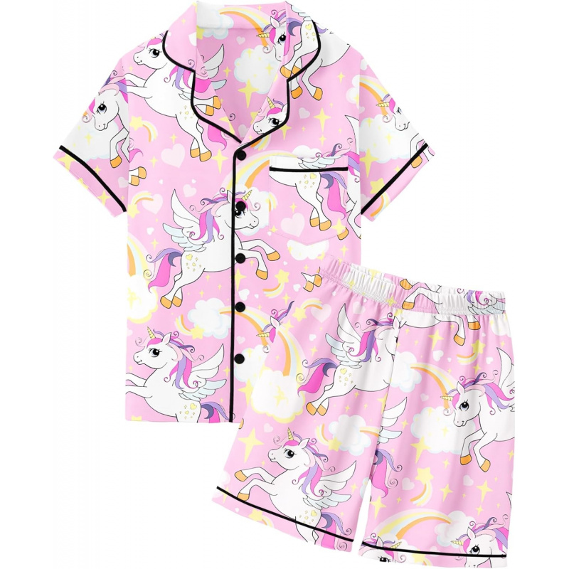 Girls Pajamas Set