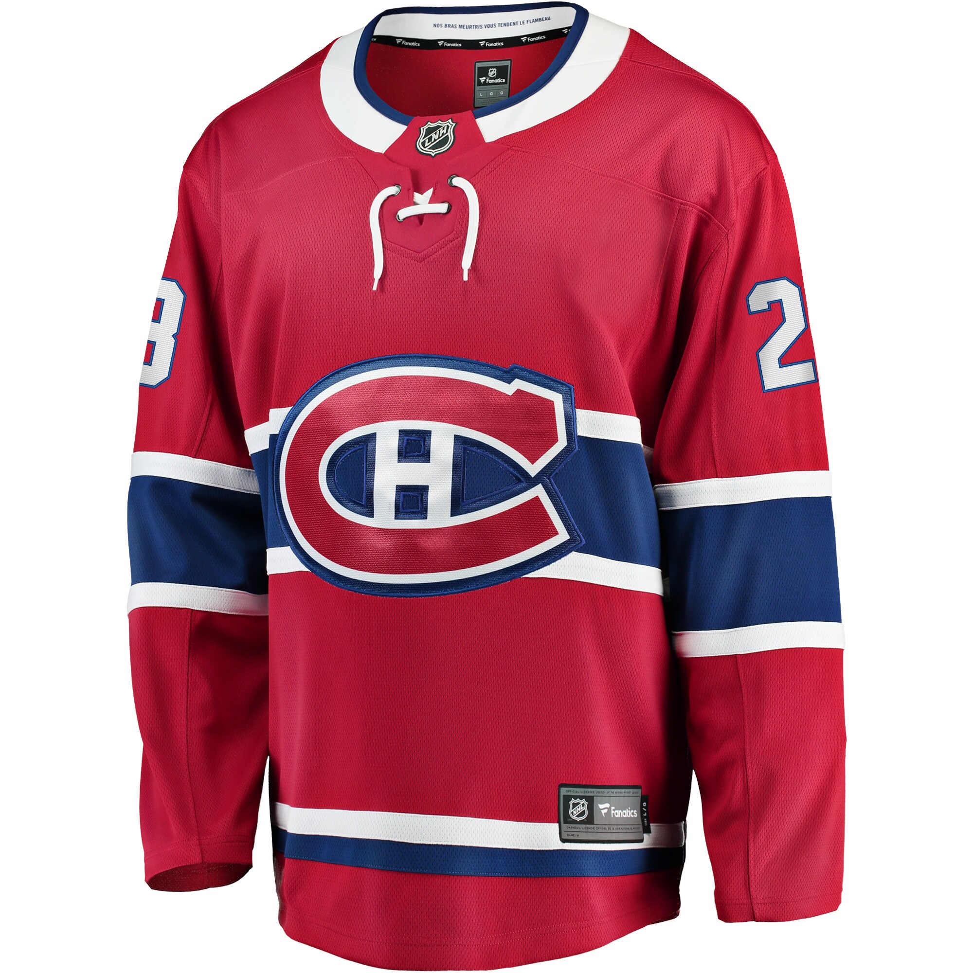 Christian Dvorak Montreal Canadiens Fanatics Home Breakaway   Jersey – Red