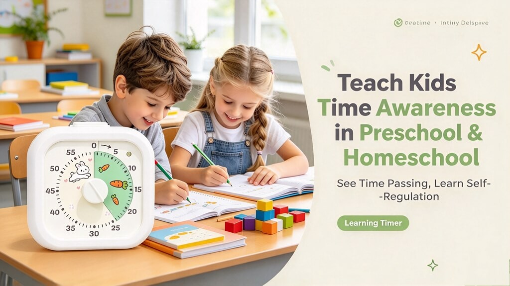 Teach Kids Time Awareness in Preschool & Homeschool
