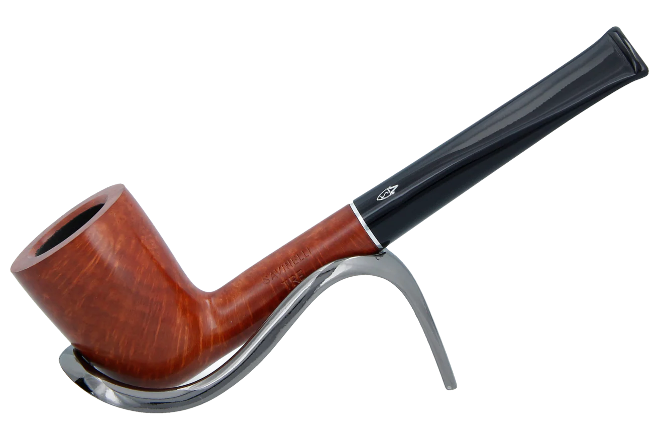 Savinelli Tre Smooth Briar Pipe (401)