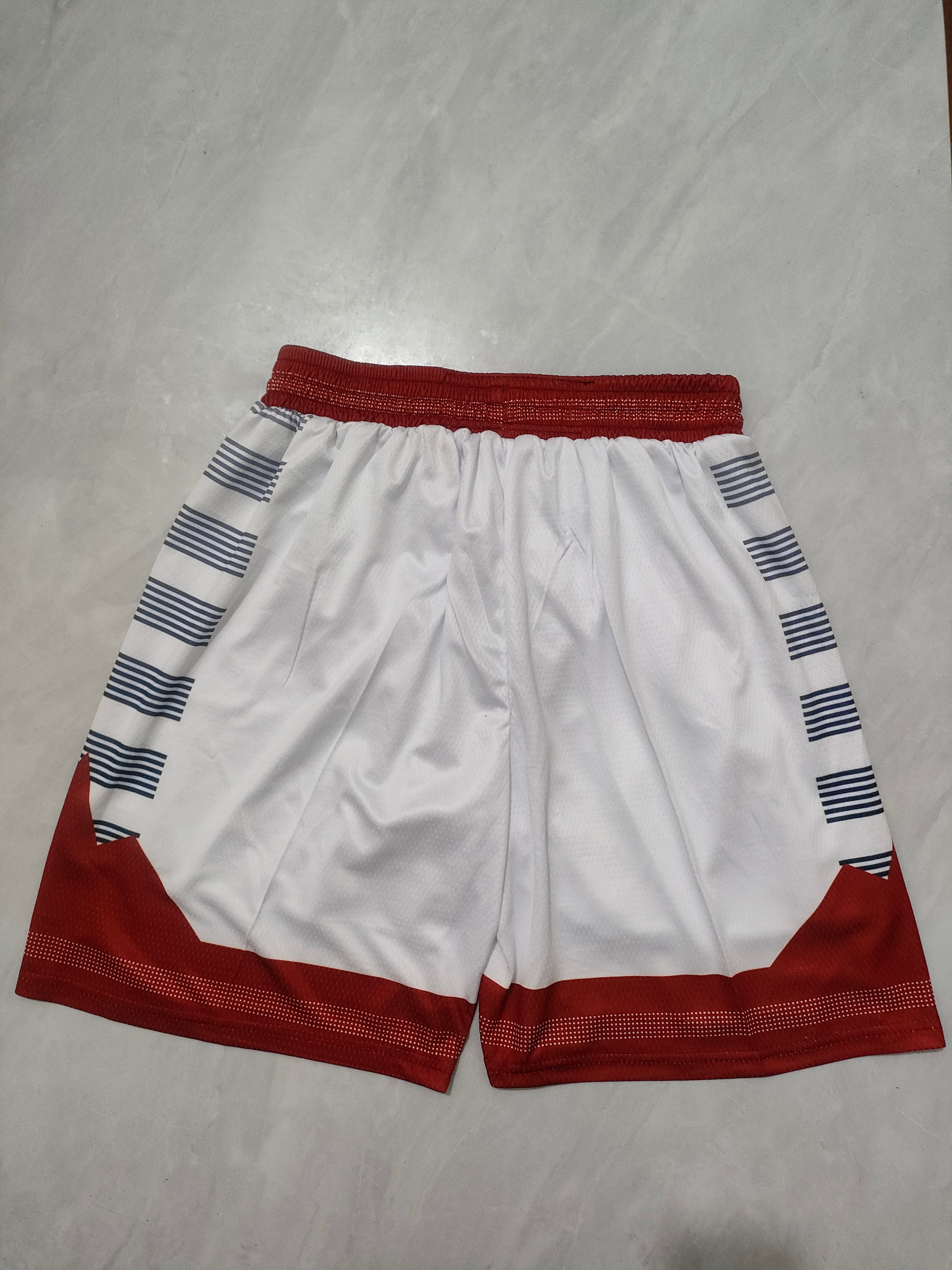 Denver Nuggets white shorts