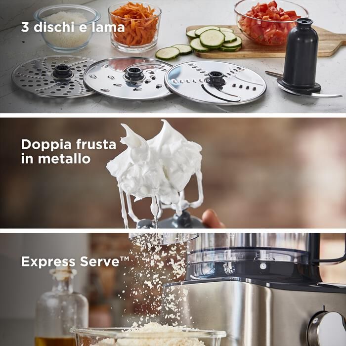 KENWOOD. - Robot da cucina Multipro Compact FDM304SS-Silver