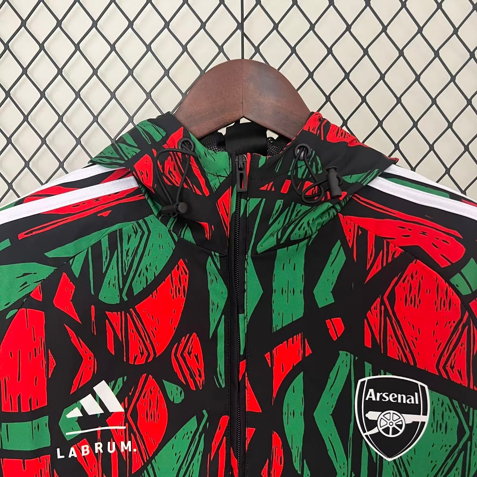 2024/2025 Arsenal Windbreaker Blue-Red Soccer Jersey 1:1 Thai Quality