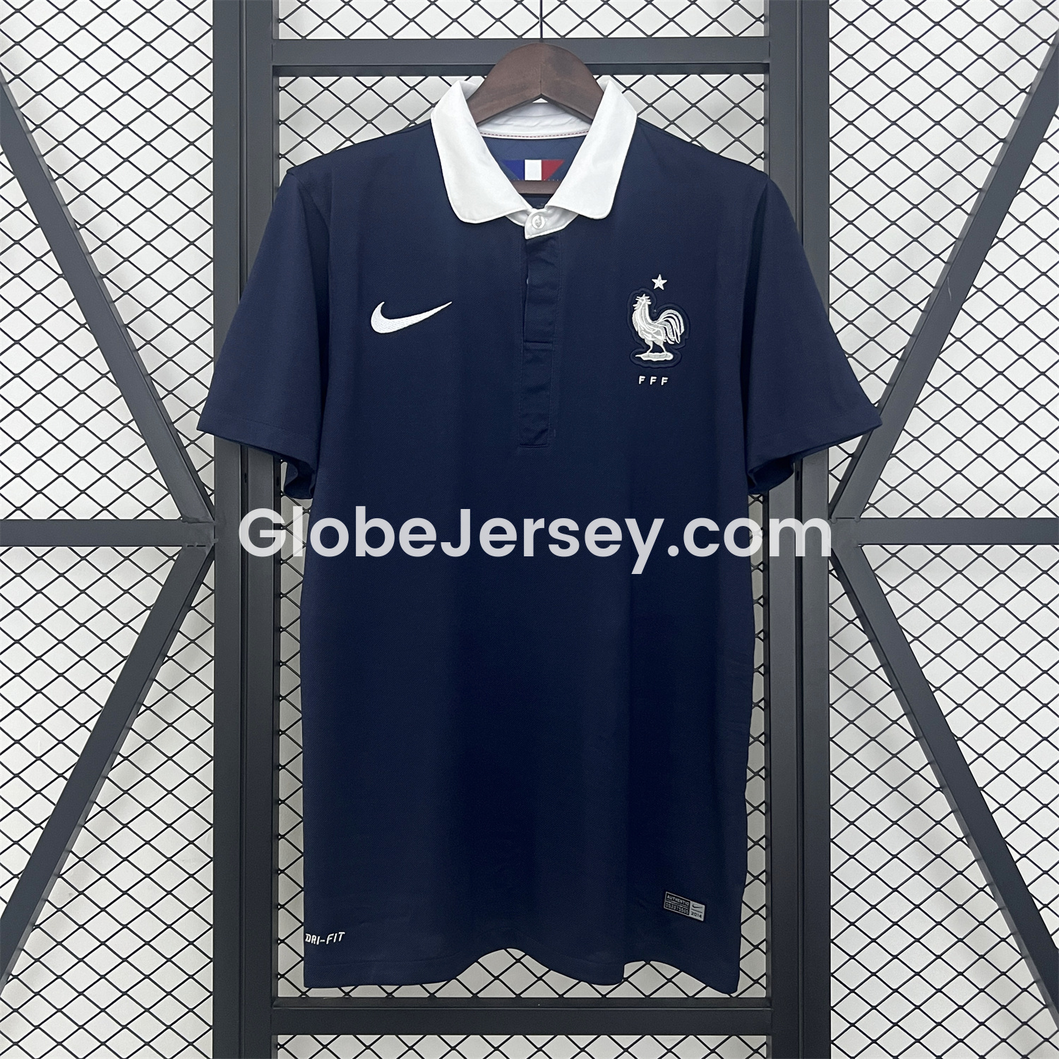 Retro France 2014 Home Jersey