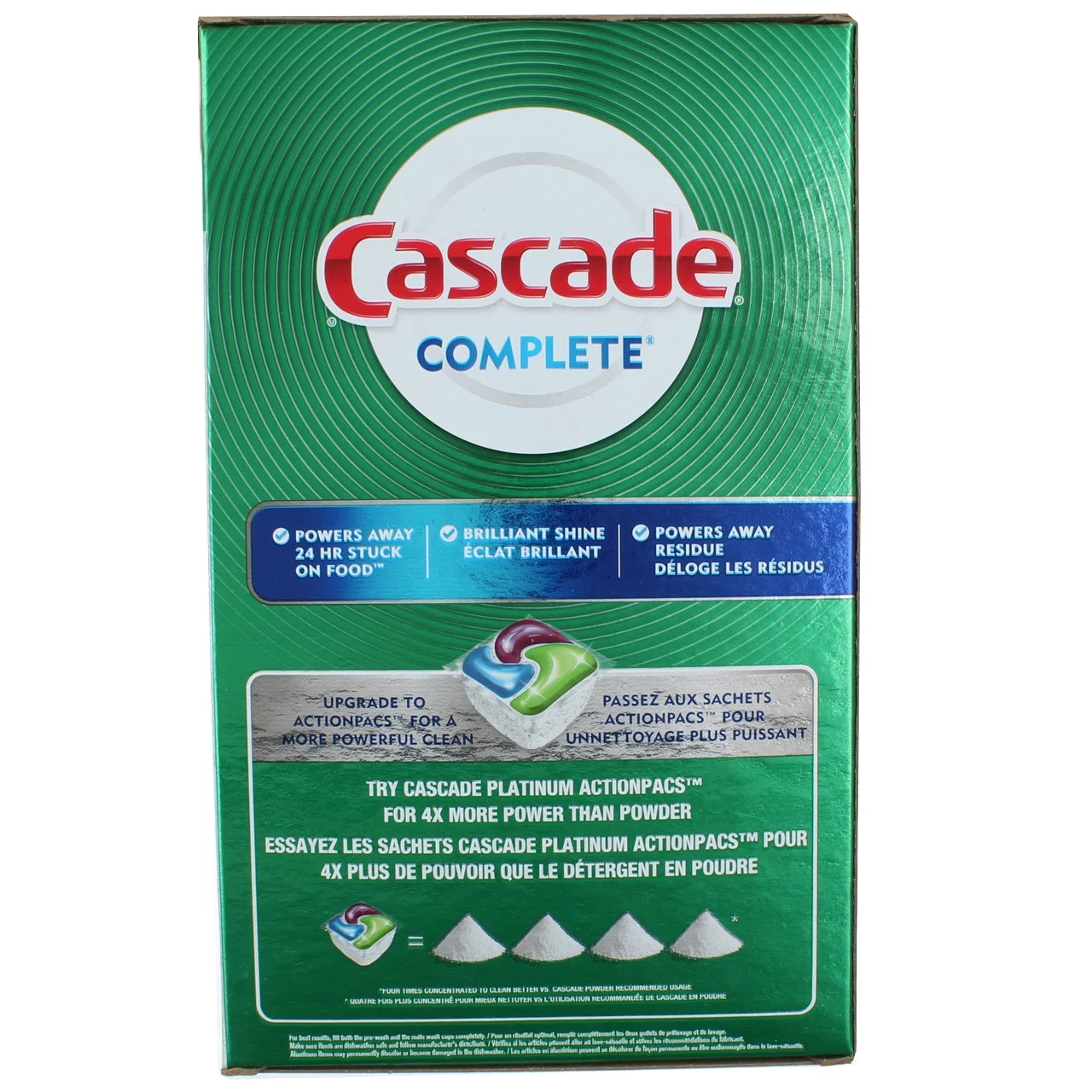 Cascade Powder Dishwasher Detergent - Fresh Scent - 75oz (Pack of 12)