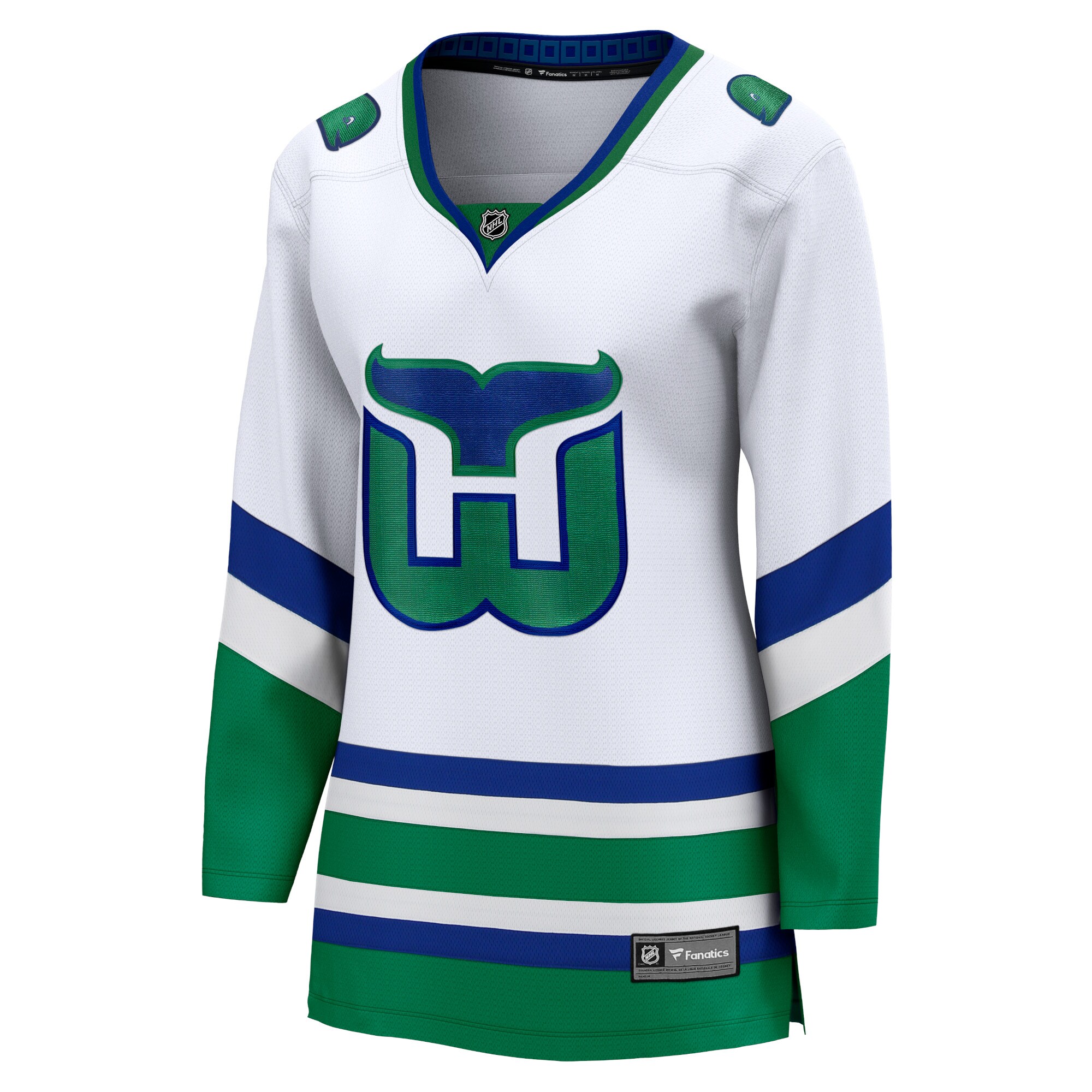 Carolina Hurricanes Fanatics Women’s Whalers Premier Breakaway Jersey – White