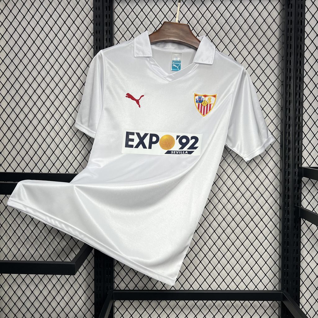 Retro Sevilla FC 1987-90 Home Jersey