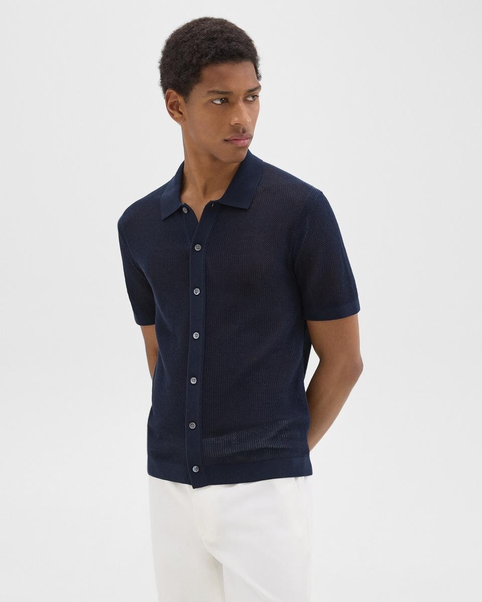 Cairn Short-Sleeve Shirt in Cotton