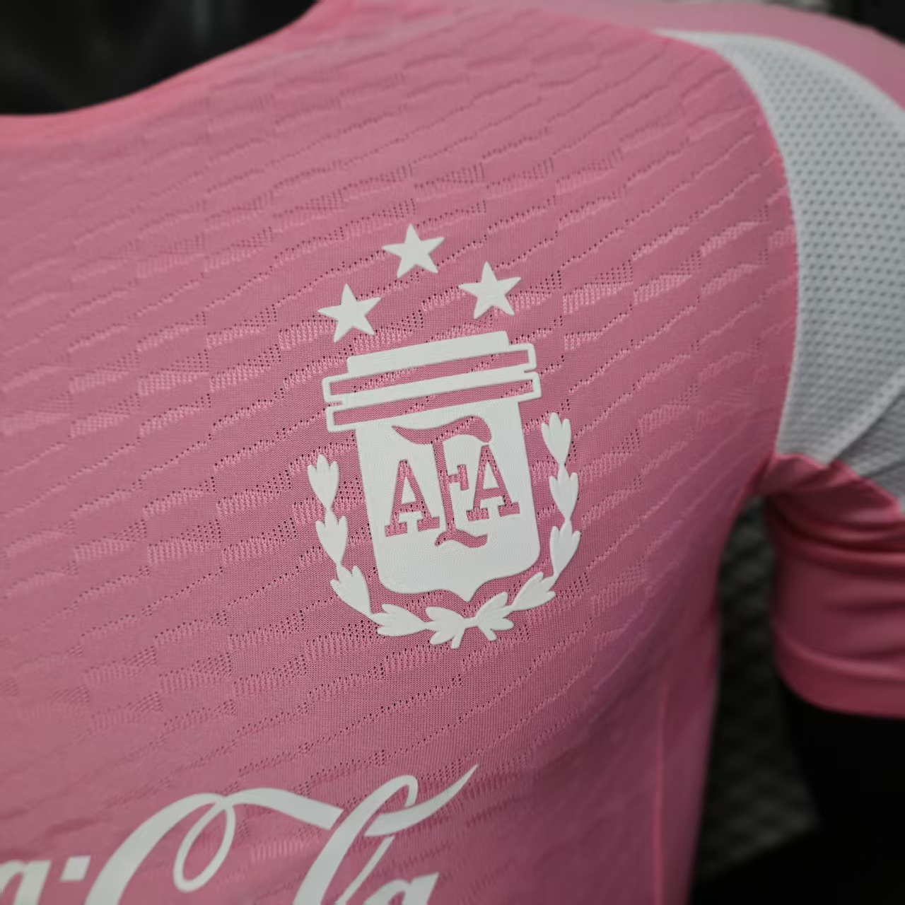 25-26 Argentina Pink Jersey - Player Edition