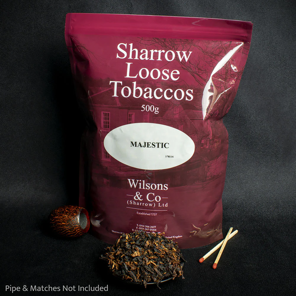 Wilsons of Sharrow Majestic Pipe Tobacco (Vanilla & Cocoa) - 25g Loose