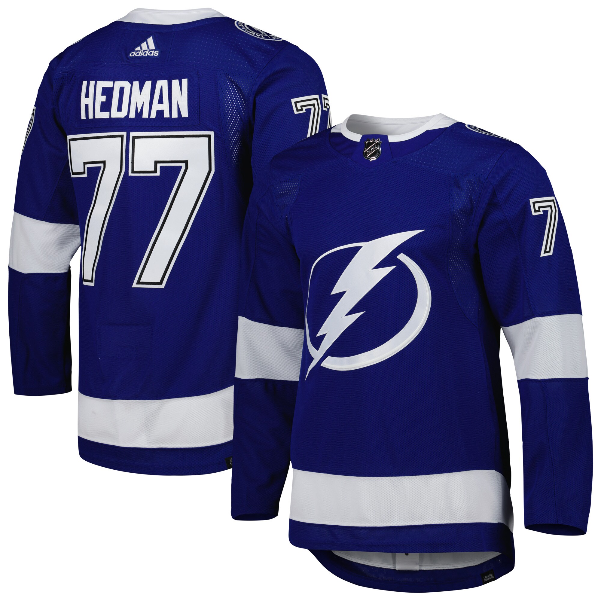 Victor Hedman Tampa Bay Lightning   Primegreen    Jersey – Blue