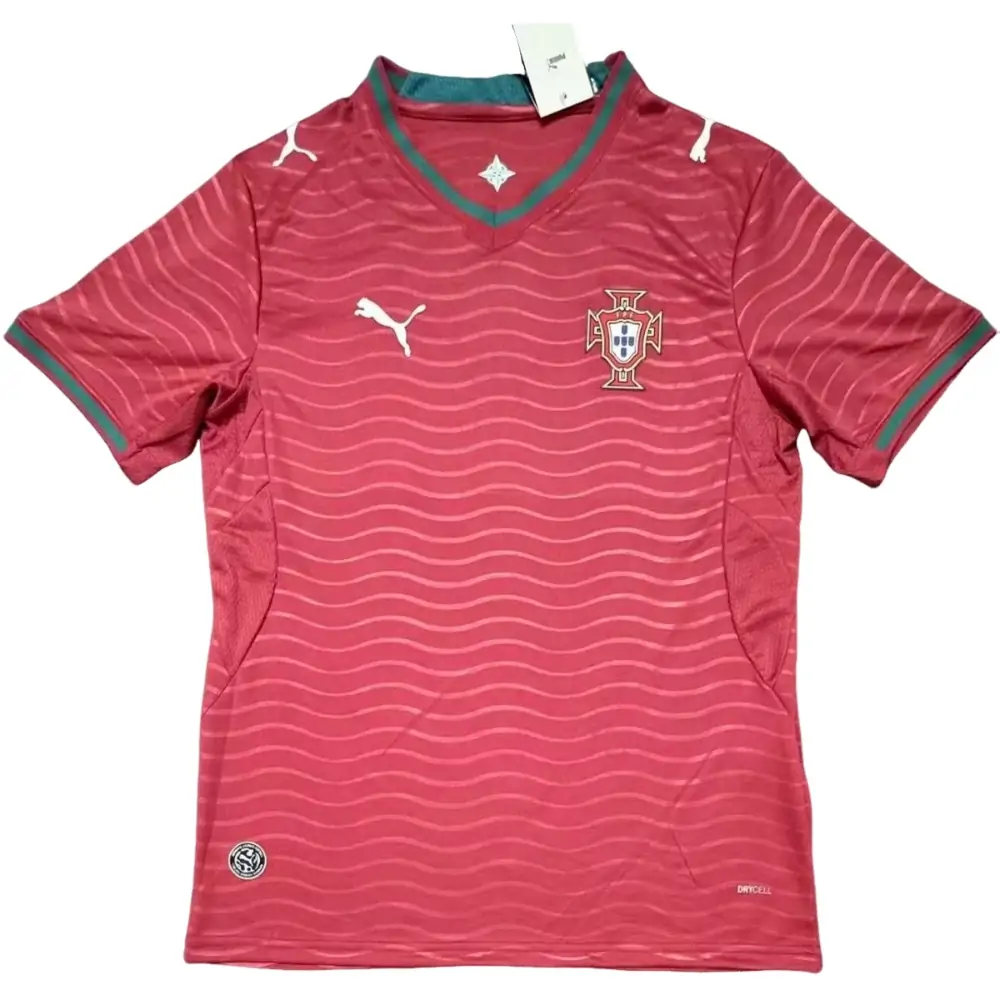 2026 World Cup Portugal Home Short Sleeve Jersey - Fans Edition