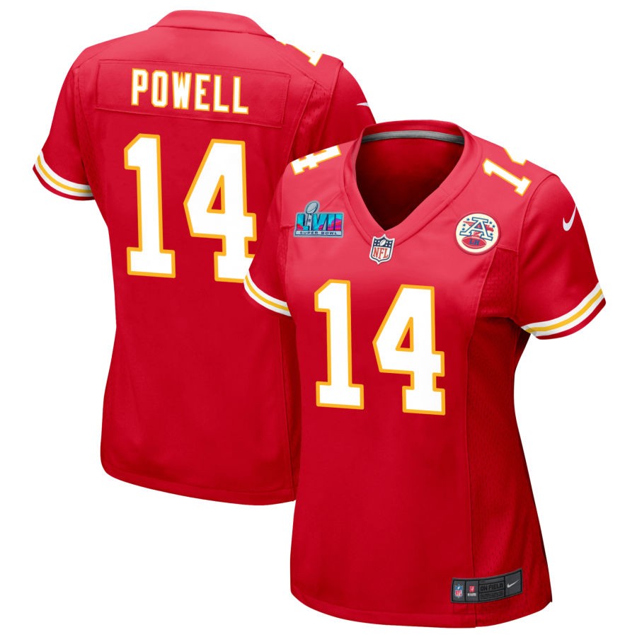Cornell Powell Kansas City Chiefs Nike Women's Super Bowl LVII Game Jersey - Red