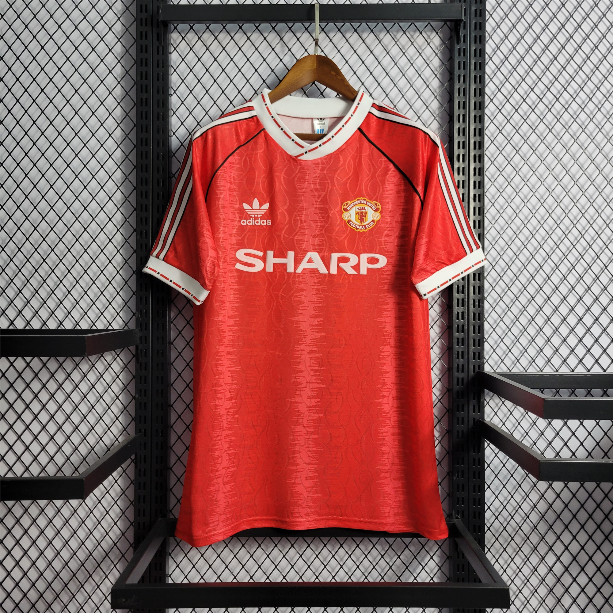 Retro Manchester United 90-92 Home Stadium Jersey