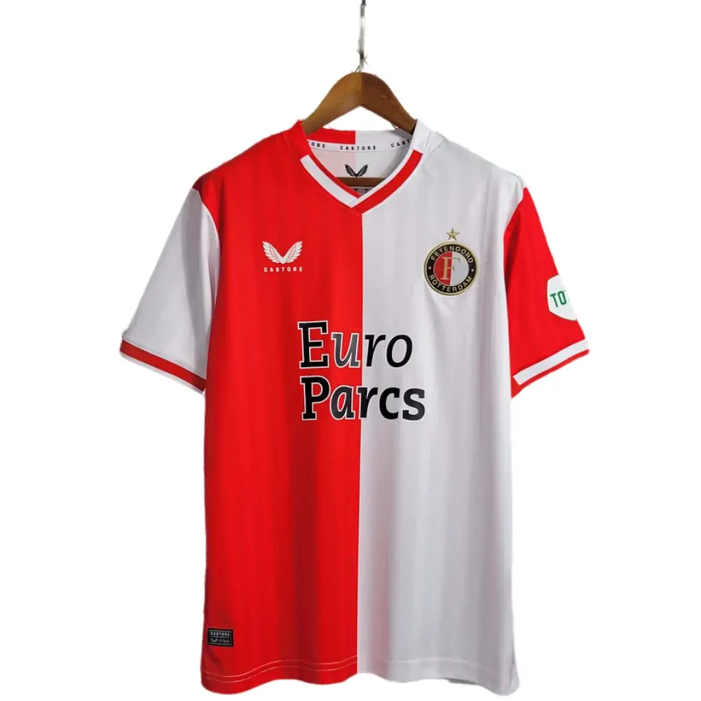 2023/2024 Feyenoord Rotterdam Home  Football Shirt1:1 Thai Quality