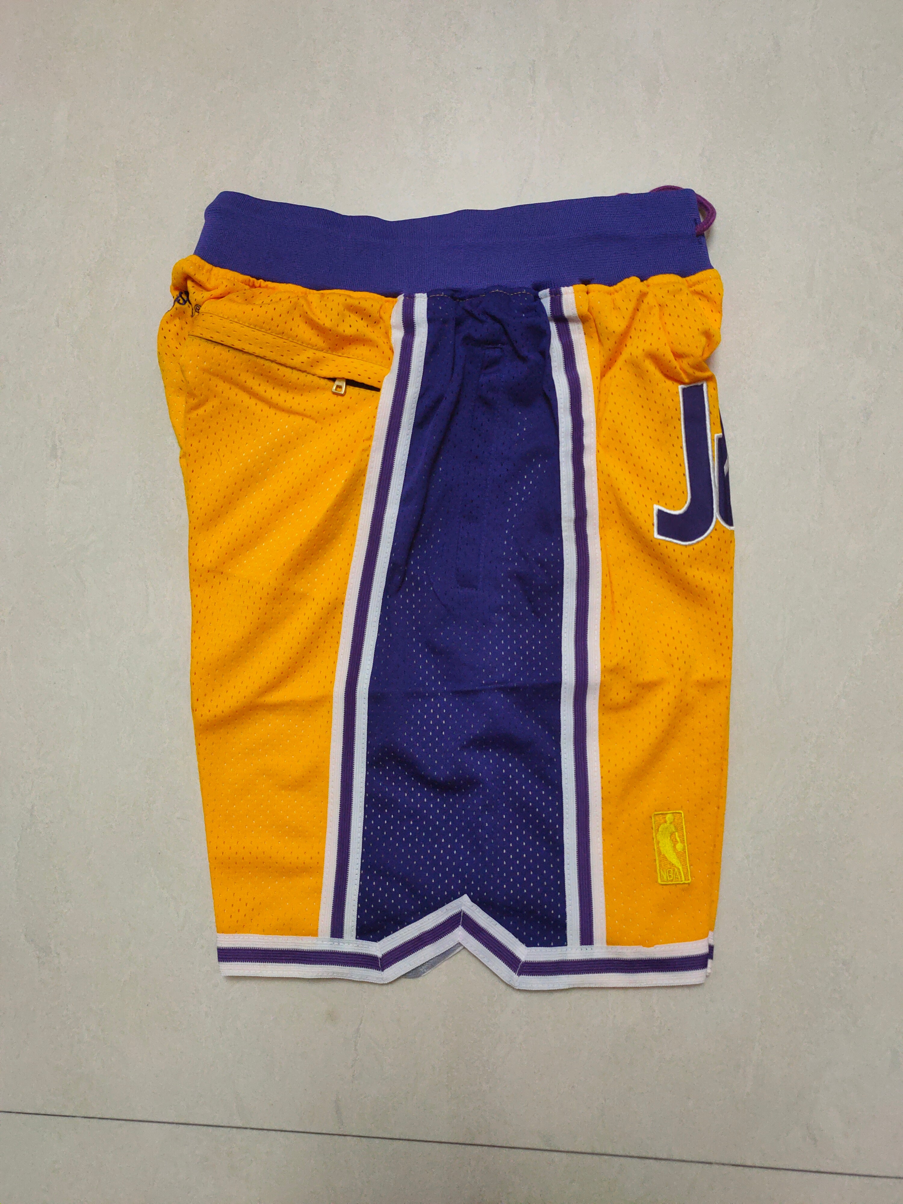 Los Angeles Lakers yellow pocket pants