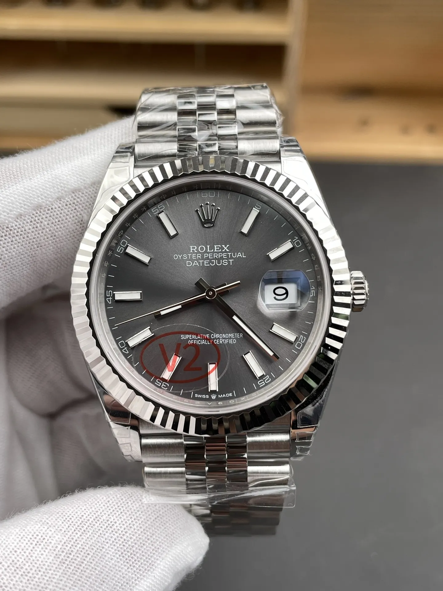 Rolex Datejust Grey 41mm