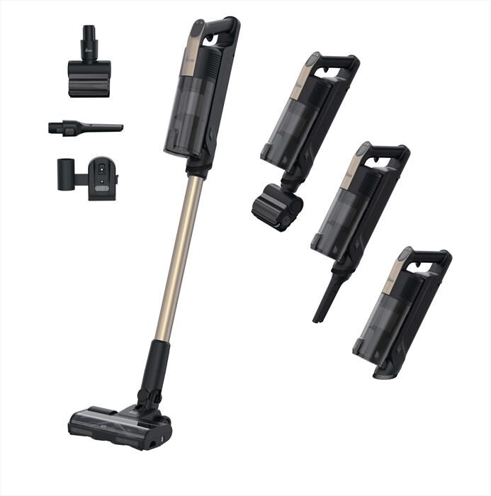 HOOVER - Scopa elettrica HF310P 011-Nero, Metallico