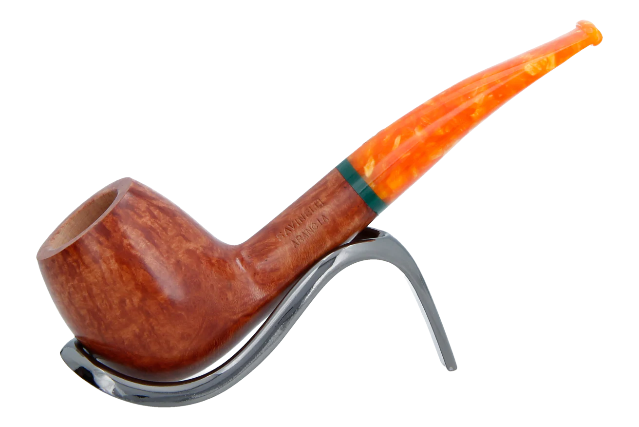 Savinelli Arancia Smooth Brown 173 - 6mm Briar Pipe