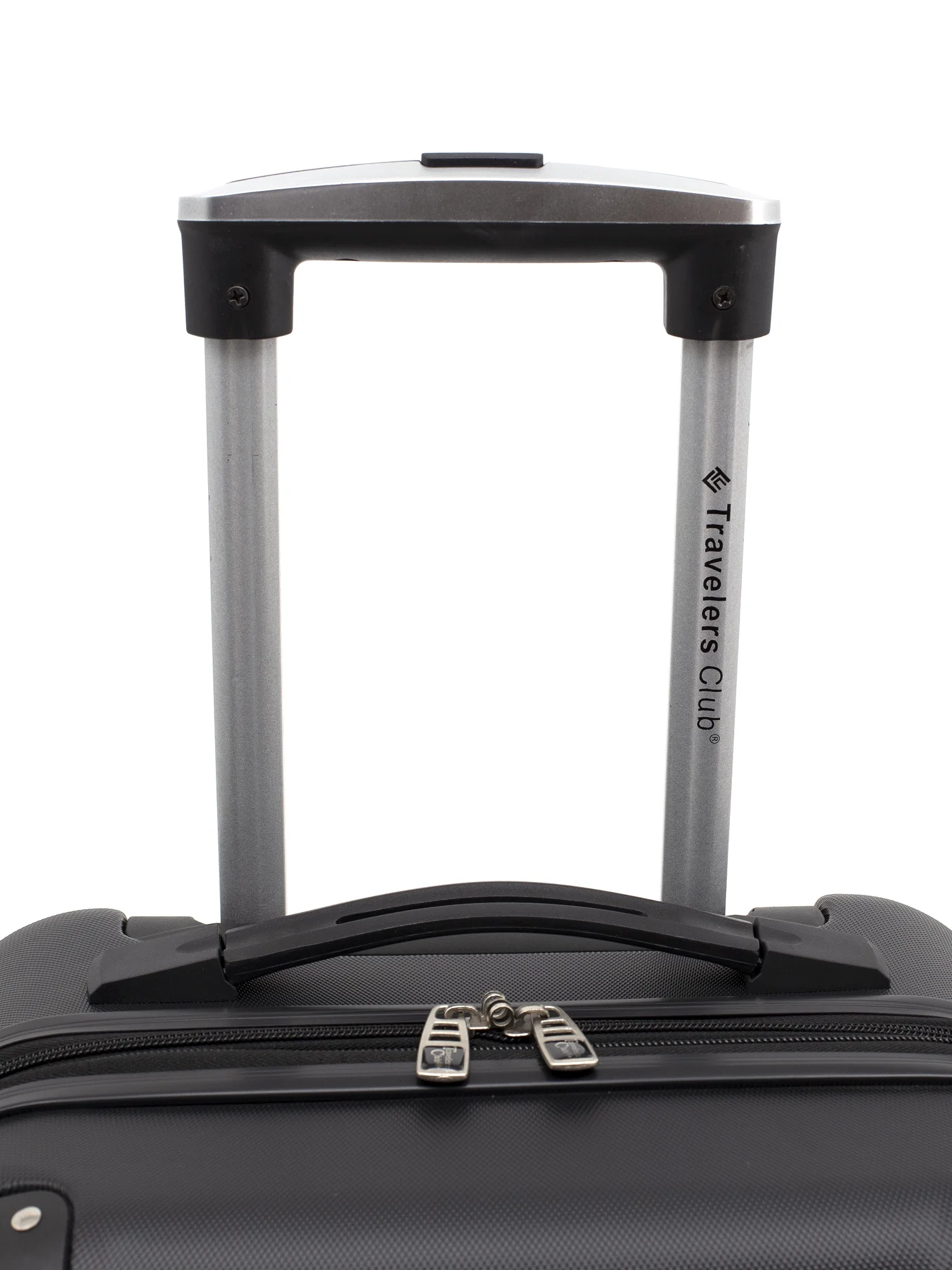 Travelers Club Chicago 3-Piece ABS Expandable ABS Travel Set - Silver
