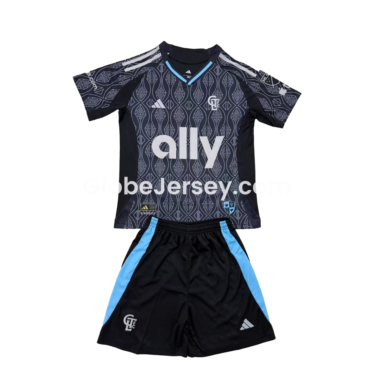 Charlotte 25-26 Away Men's Adult Jersey Set - Fans Version
