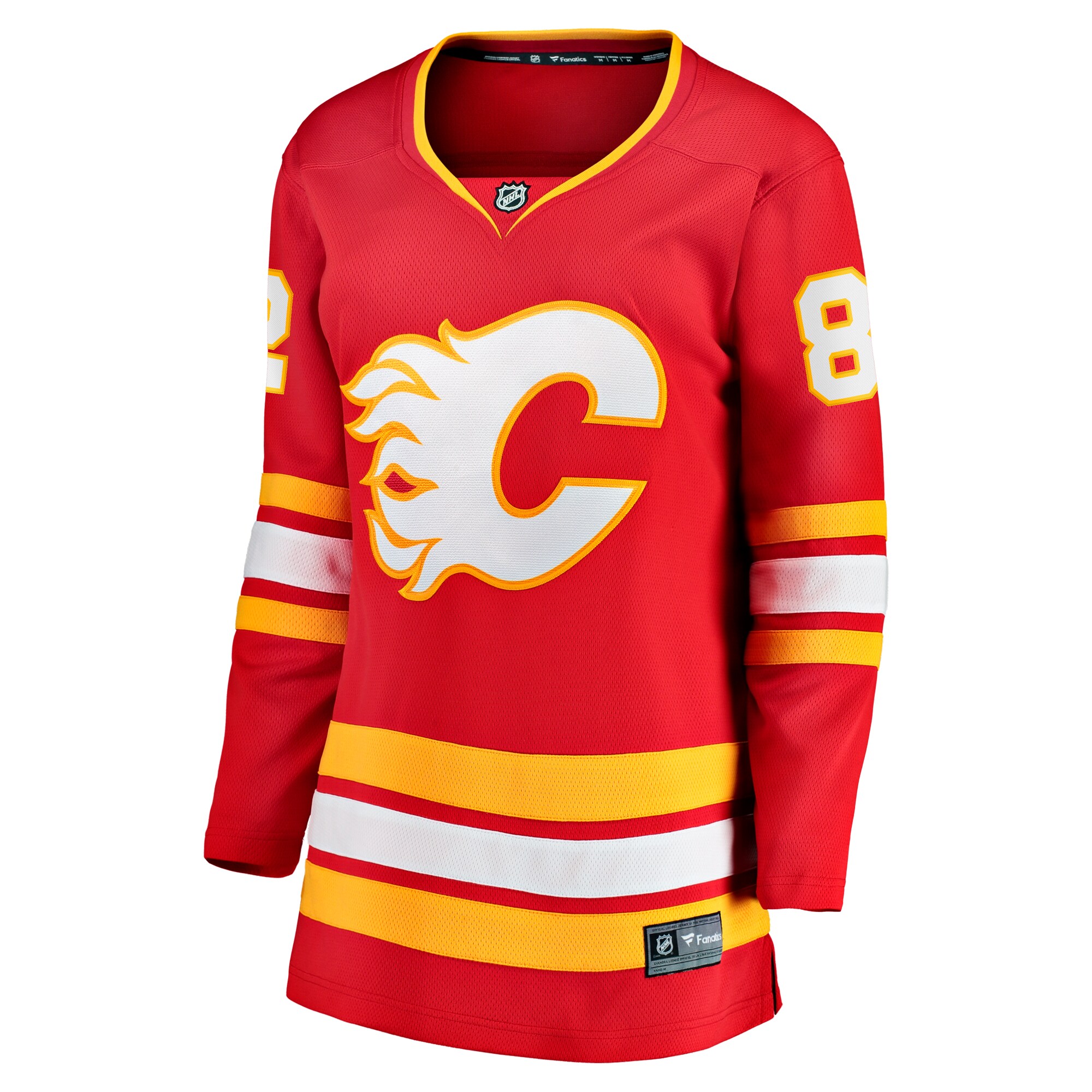 Jordan Oesterle Calgary Flames Women’s Fanatics Home Breakaway Jersey – Red