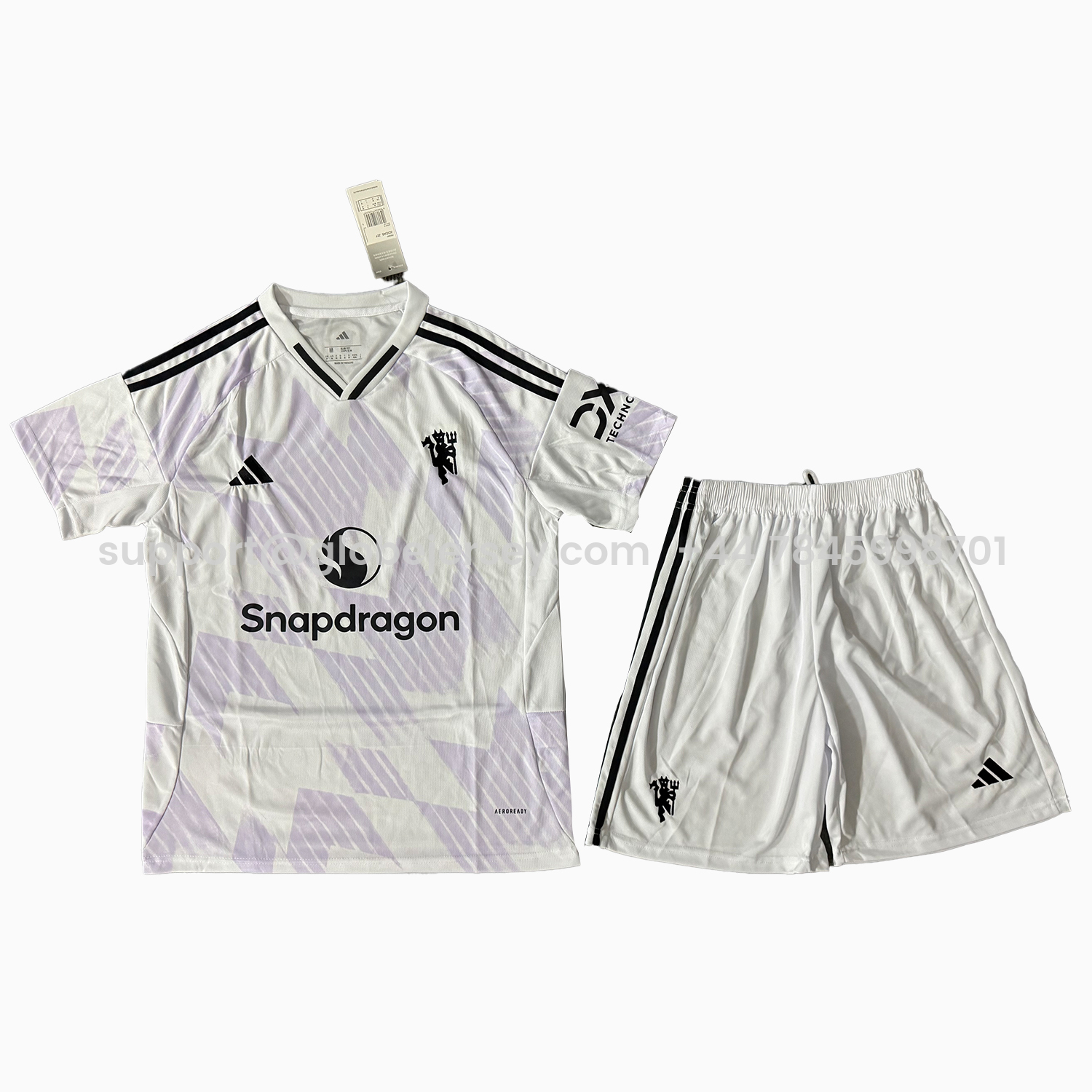 Manchester United 25-26 Away Men's Adult Jersey Set - Fans Version