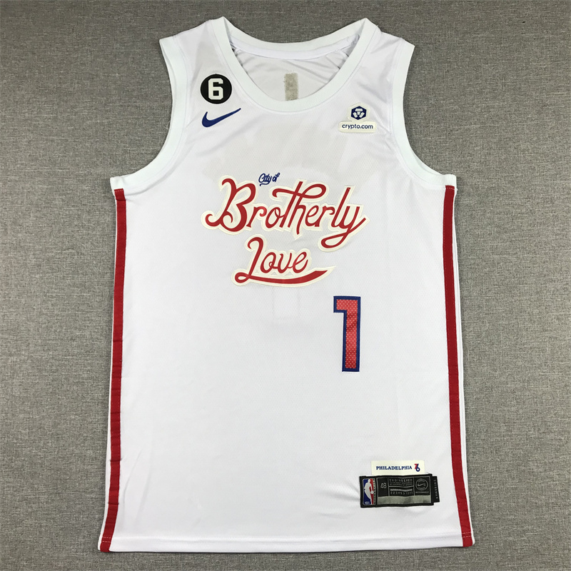 Unisex 76ers 2024/25 Embroidered Swingman Jersey City Edition